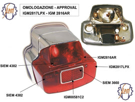 CI1780-OR - FANALE POST SIEM V.GL-SPRINT 150 C/GUAR