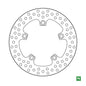 NFDF5385A - DISCO FRENO IN ACCIAIO POST GS 310 1725