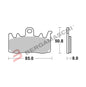BG07BB38LA - SERIE PASTIGLIE 07BB38LA R 1200 RS 15-19