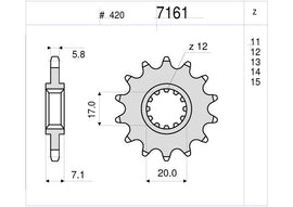OG367161010 - PIGNONE PROF. APRILIA 99 420