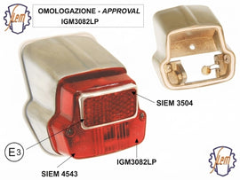 CI1760-OR - FANALE POST SIEM VESPA 50 1°S C/GUARN
