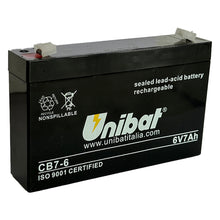 Carica l'immagine nel visualizzatore di Gallery, U0CB7-6 - BATTERIA CB7-6 PRECARICATA CICLICA