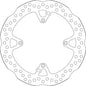 SG6536109 - DISCO FRENO SBS 6109