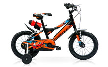 Carica l'immagine nel visualizzatore di Gallery, 1U1015NA - BICI BIMBO 'ROCKET' 12 NERO/ARANCIO