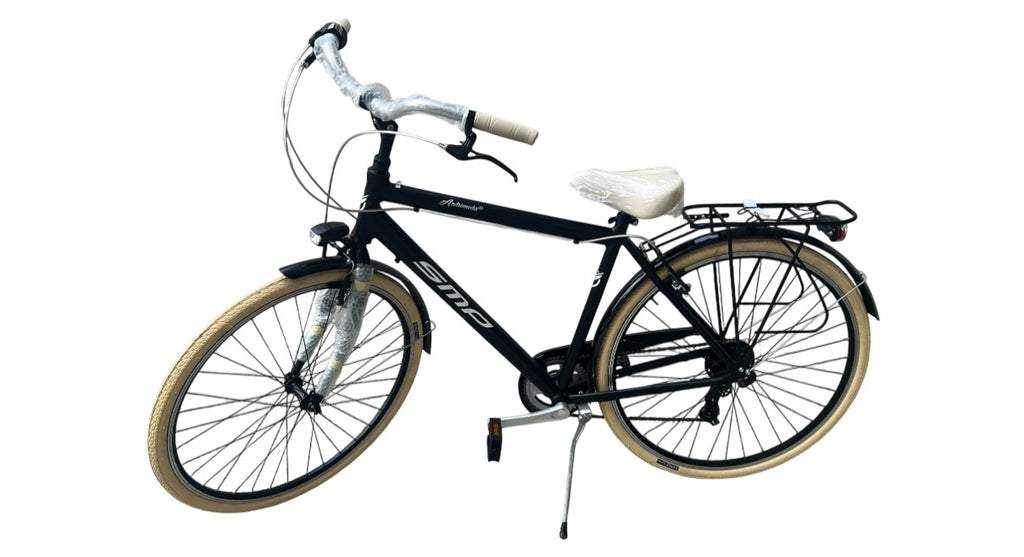 1U2042UN - BICI UOMO 'ANDROMEDA' 28 NERA