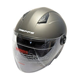 DF34MTS - CASCO JET MATT TITANIUM TAGLIA S OMOLOGAZIONE ECE 22.06