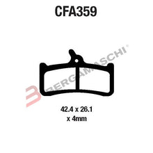 Carica l'immagine nel visualizzatore di Gallery, BGR4335900 - SERIE PASTIGLIE CFA359R MTB