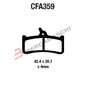 BGR4335900 - SERIE PASTIGLIE CFA359R MTB
