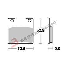 Carica l'immagine nel visualizzatore di Gallery, BG07KS05SP - PASTIGLIE BREMBO SP 07KS05SP