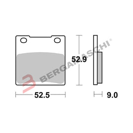 BG07KS05SP - PASTIGLIE BREMBO SP 07KS05SP