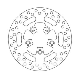 NFDF4123A - DISCO FRENO IN ACCIAIO