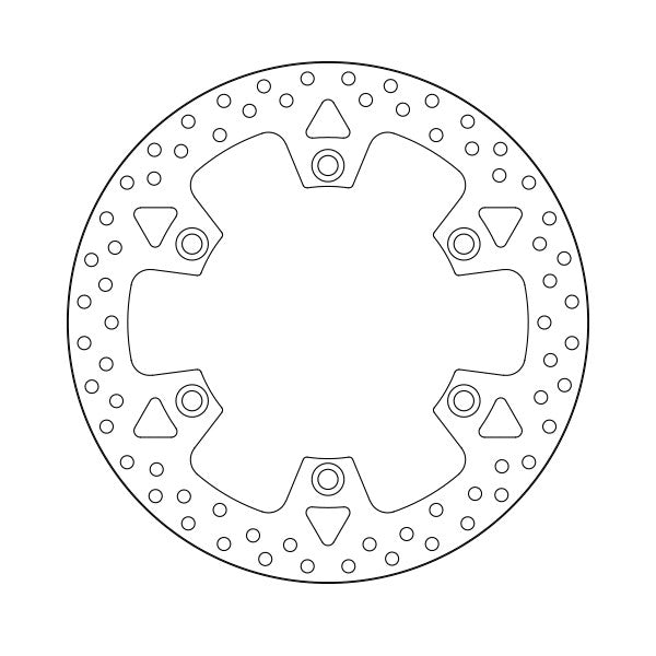 NFDF4134A - DISCO FRENO IN ACCIAIO