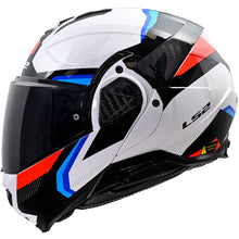 Carica l'immagine nel visualizzatore di Gallery, 4U569102102S - CASCO FF910 ADVANT II TRIPLE W/B/R TG.S