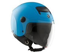 Carica l'immagine nel visualizzatore di Gallery, TU1208LB - CASCO JET EL'KID LIGHT BLUE BIMBO TG.UN