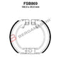 BGFSB869A - GANASCE FERODO FSB869A