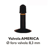 CAMERA D'ARIA 26X1.90-95 VALVOLA AMERICANA DA 48MM