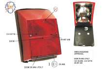 Carica l'immagine nel visualizzatore di Gallery, CI1775-OR - FANALE POST SIEM VESPA PK-PKS 125 C/GUAR