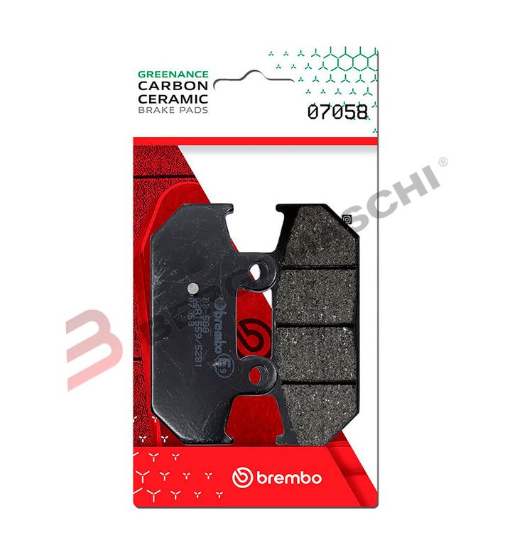 BG07058 - PASTIGLIE BREMBO CC 07058CC