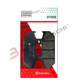 BG07058 - PASTIGLIE BREMBO CC 07058CC