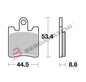BG07037 - PASTIGLIE BREMBO CC 07037CC