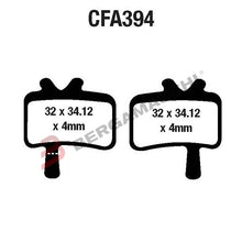 Carica l'immagine nel visualizzatore di Gallery, BGR4139400 - SERIE PASTIGLIE CFA394 MTB