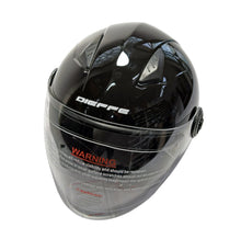Carica l'immagine nel visualizzatore di Gallery, N4DF34SBL - CASCO JET SHINY BLACK TG.L