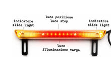 Carica l'immagine nel visualizzatore di Gallery, FR7819NEW - FANALE POST A LED 12V 4 LUCI IN 1