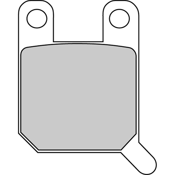 225108137 - SERIE PASTIGLIE FRENO ANTERIORI E POSTERIOI FDB2107P DT 50 R DAL 2008