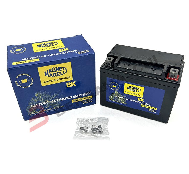 BGMBA0001 - BATTERIA MARELLI MOB4LB-FA PRECARICATA