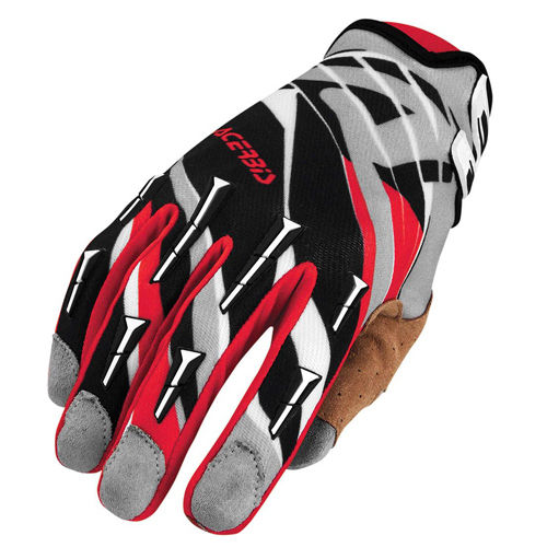 GUANTO MX 2 NERO/ROSSO L