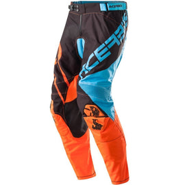 PANTALONE MX X-GEAR BLU/ARANCIO T.32