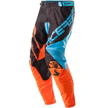 Carica l&#39;immagine nel visualizzatore di Gallery, PANTALONE MX X-GEAR BLU/ARANCIO T.34