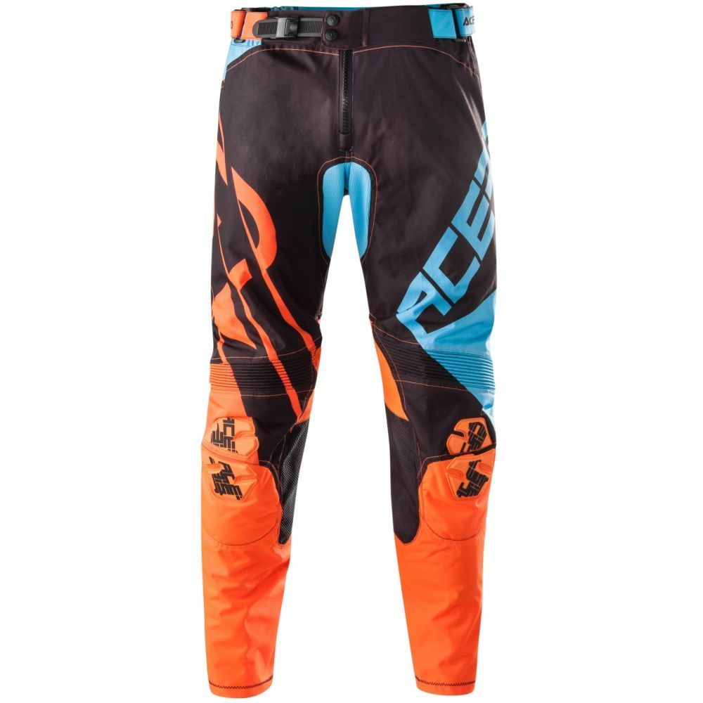 PANTALONE MX X-GEAR BLU/ARANCIO T.34