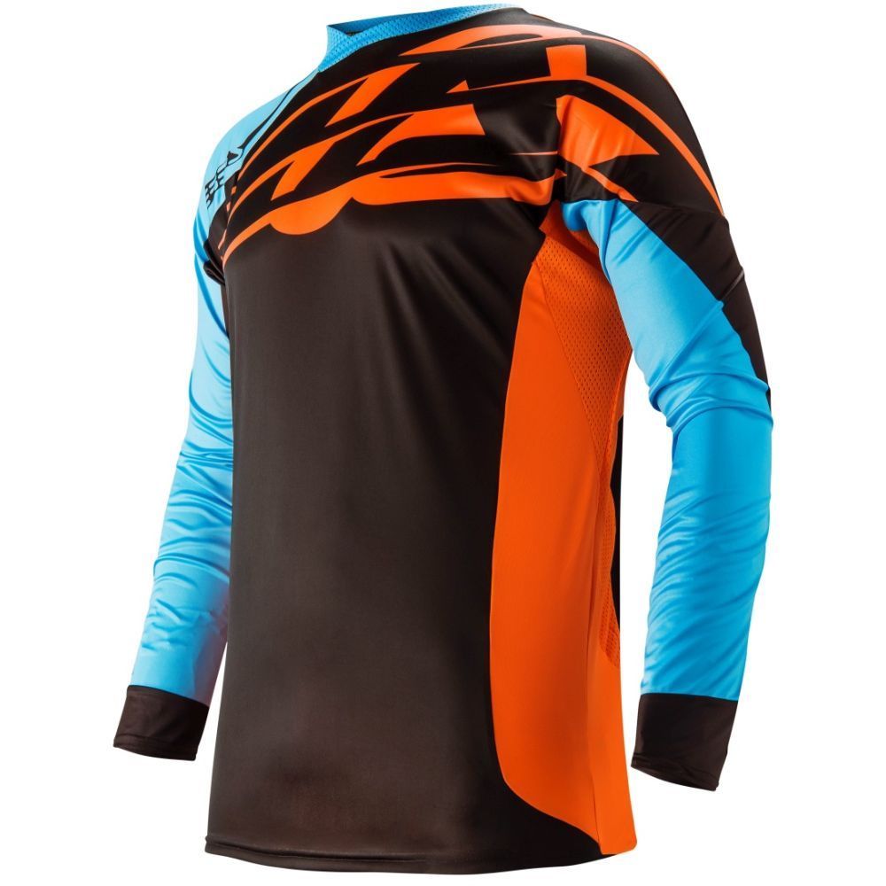 MAGLIA MX X-GEAR BLU/ARANCIO L