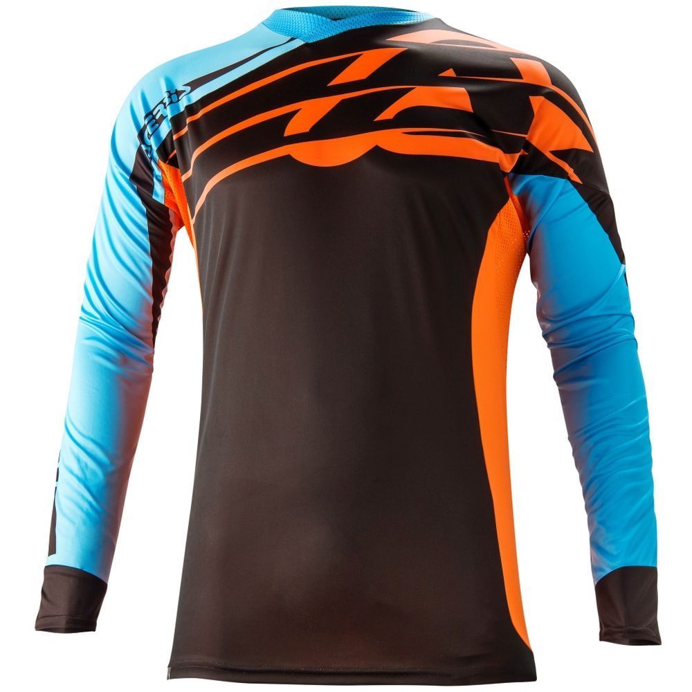 MAGLIA MX X-GEAR BLU/ARANCIO L