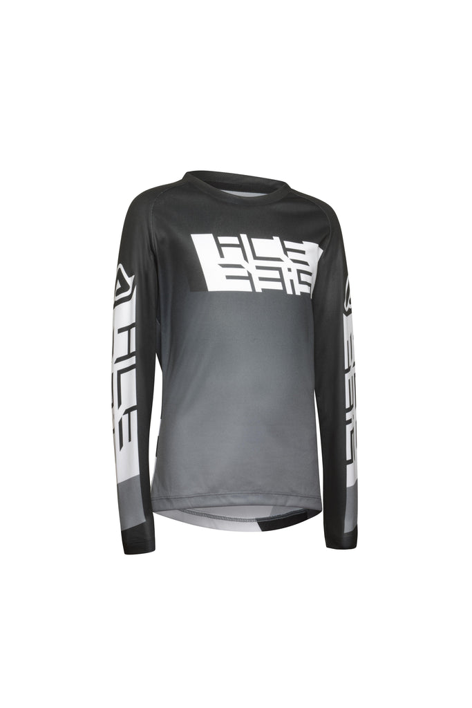 MAGLIA MX OUTRUN BIMBO GRIGIO/NERO XL
