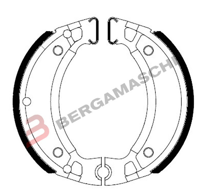BGFSB731A - SERIE GANASCE FSB731A TT-R 125 00-09