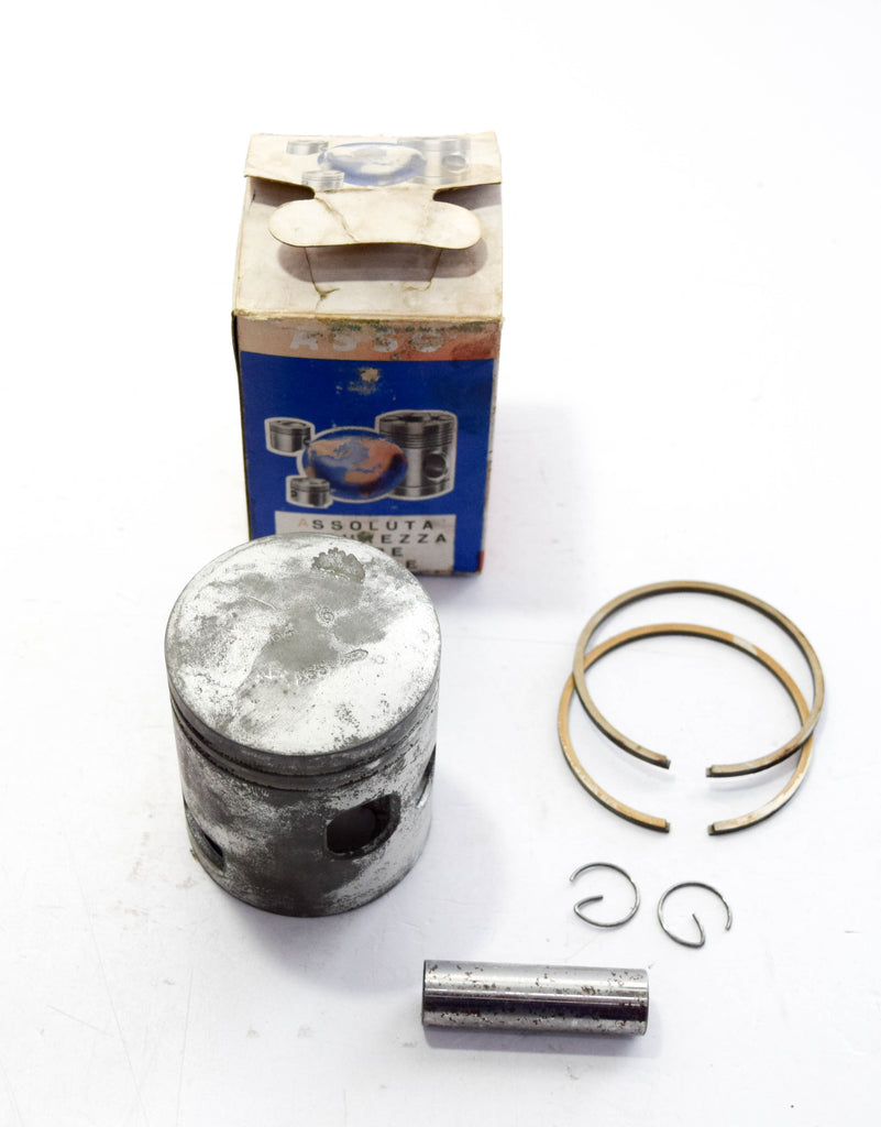 PISTONE COMPLETO 'ASSO' DIAMETRO 64,4-SPINOTTO 16 VESPA 180 RALLY