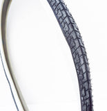 COPERTONE BICI 26X1.75 CITY BIKE DEESTONE BIANCO/NERO