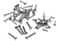 CIC00154 - C00154 - KIT VITI E RIBATTINI PER SERIE STRISCE PEDANA VESPA FARO BASSO