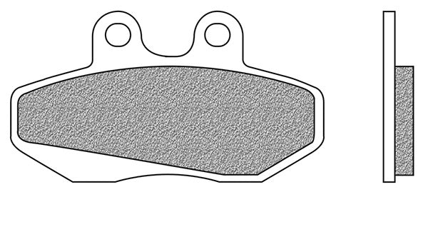 SERIE PASTIGLIE BRAKING 741SM1