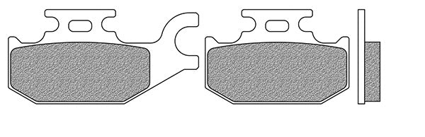 SERIE PASTIGLIE BRAKING 862SM1