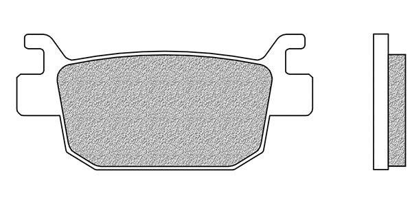 SERIE PASTIGLIE BRAKING 908SM1