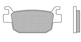 SERIE PASTIGLIE BRAKING 908SM1