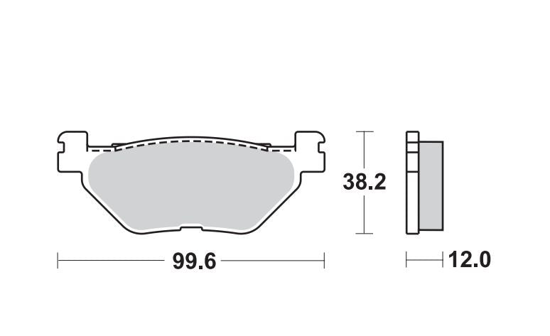 SERIE PASTIGLIE BRAKING P30868