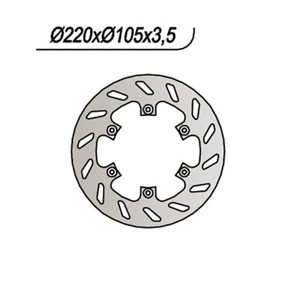 SG659310 - DISCO FRENO POST NG310 RR SM 125 18-20
