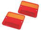 CI1813 - COPPIA VETRI FANALI POST POKER DS