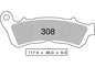 OG442P30803 - COPPIA PASTIGLIE FRENO NISSIN ST