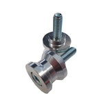 406280795 - COPPIA NOTTOLINI FORCELLONE MOTO GRIGIO FILETTO M8
