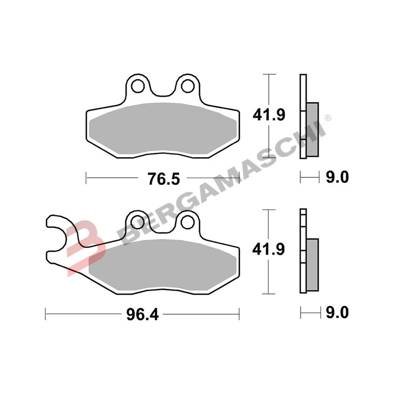 SERIE PASTIGLIE 07056XS BEVERLY 125-250